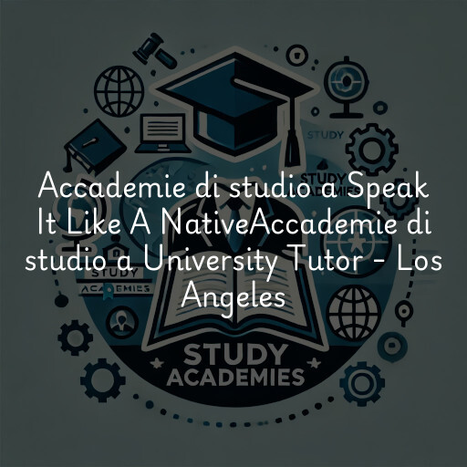 Accademie di studio a