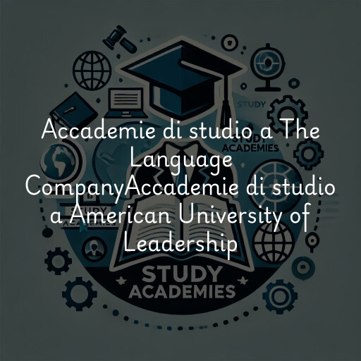 Accademie di studio a