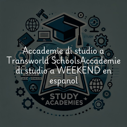 Accademie di studio a