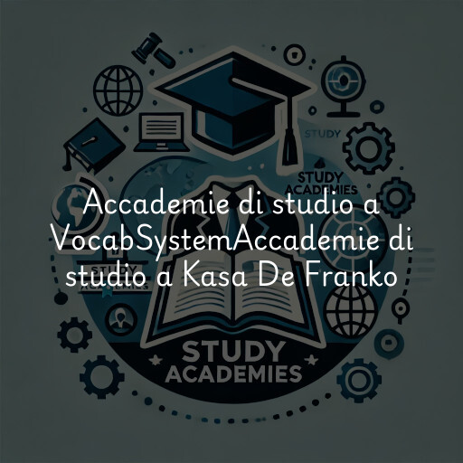 Accademie di studio a