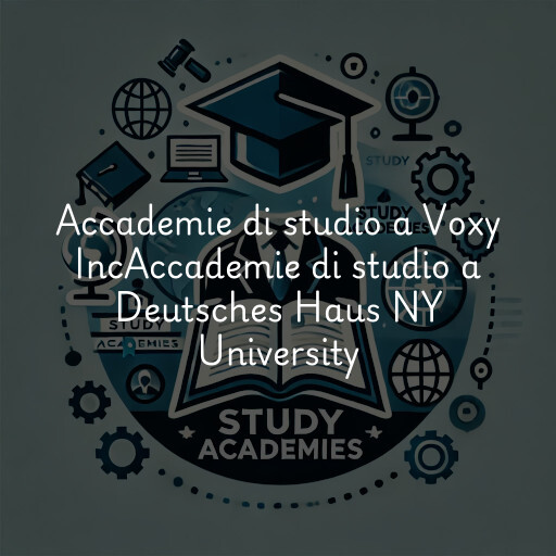 Accademie di studio a