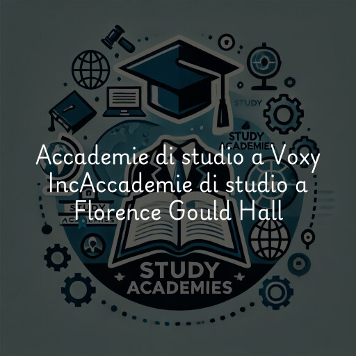 Accademie di studio a