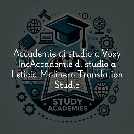 Accademie di studio a