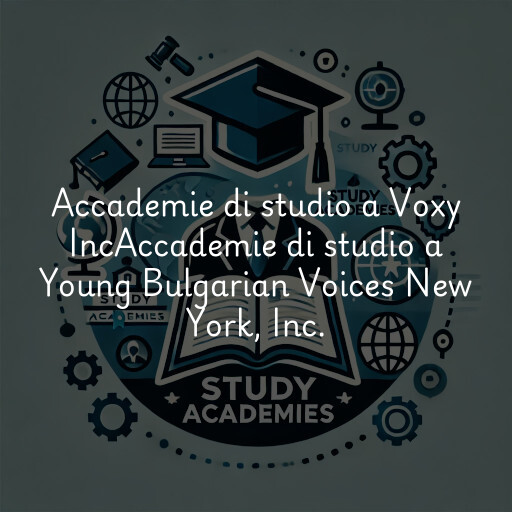 Accademie di studio a