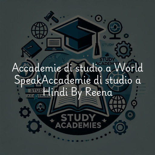 Accademie di studio a