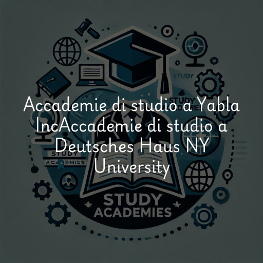 Accademie di studio a