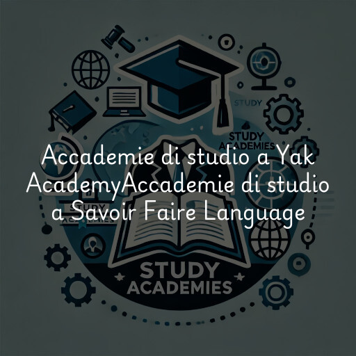 Accademie di studio a