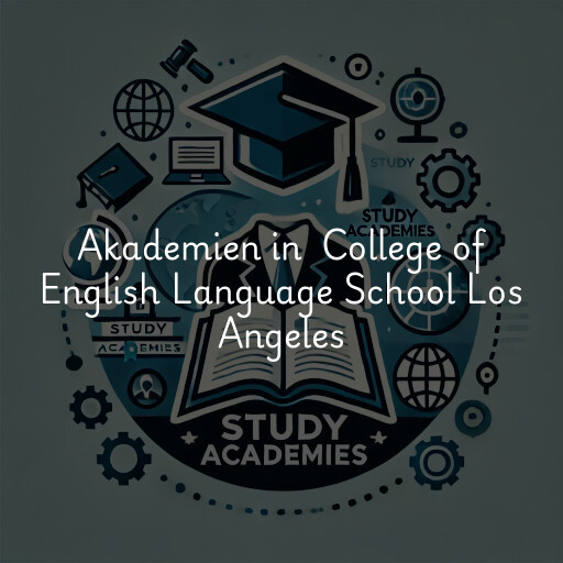 Akademien in College of English Language School Los Angeles