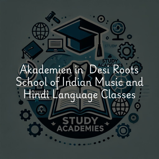 Akademien in Desi Roots School of Indian Music and Hindi Language Classes