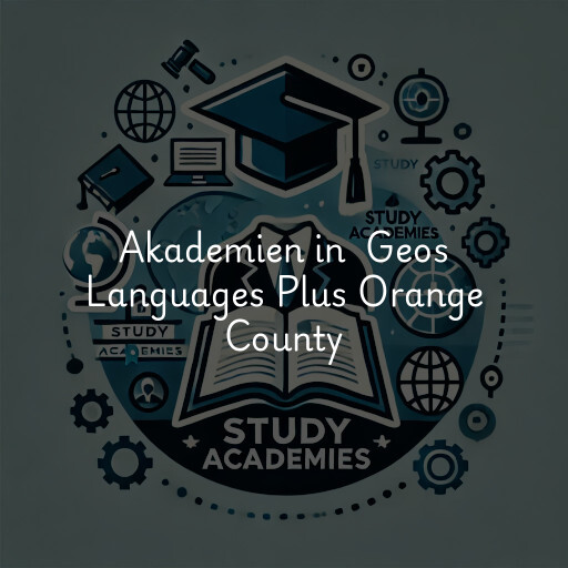 Akademien in Geos Languages Plus Orange County