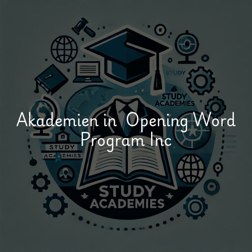 Akademien in Opening Word Program Inc