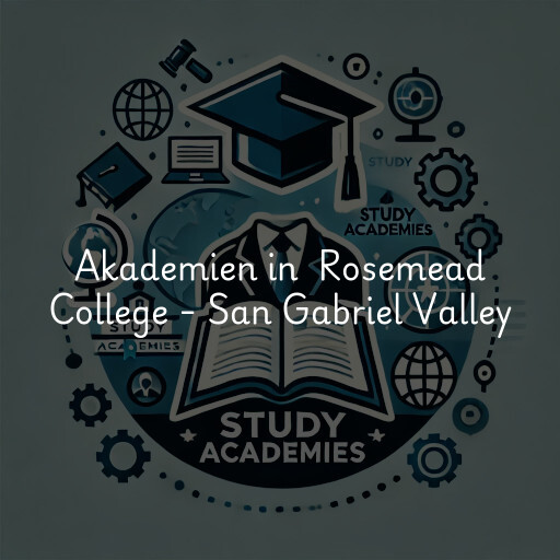 Akademien in Rosemead College - San Gabriel Valley