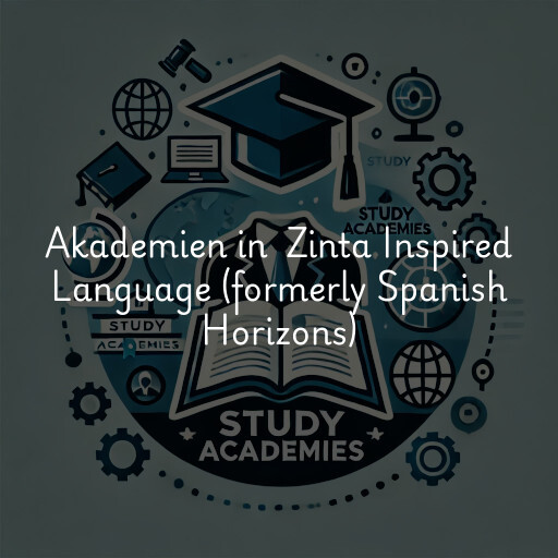 Akademien in Zinta Inspired Language (formerly Spanish Horizons)