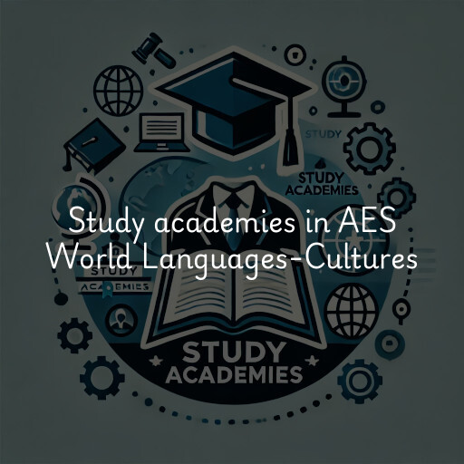 Study academies AES World Languages-Cultures