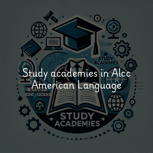 Study academies Alcc American Language