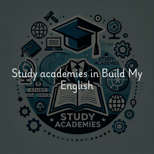 Study academies Build My English