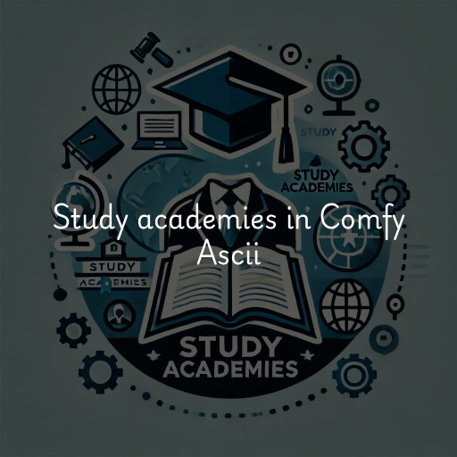 Study academies Comfy Ascii
