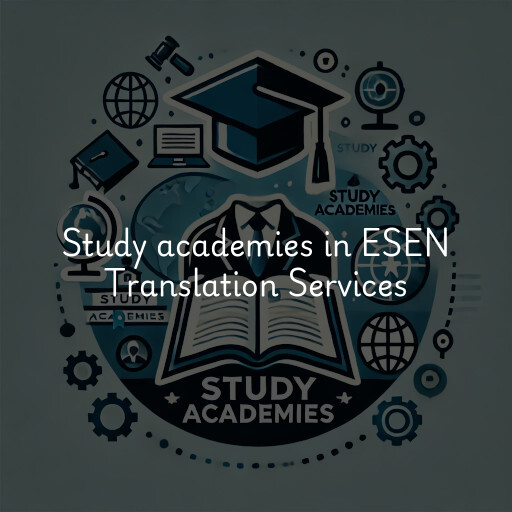 Study academies ESEN Translation Services