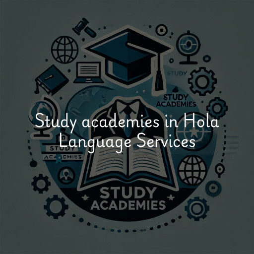 Study academies Hola Language Services