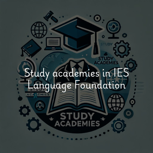 Study academies IES Language Foundation