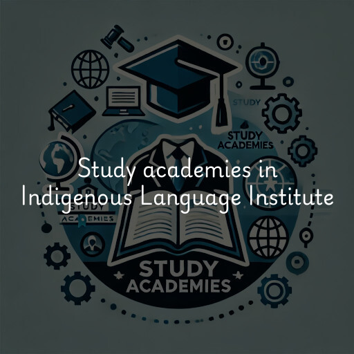 Study academies Indigenous Language Institute