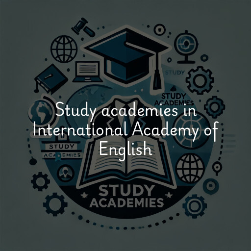 Study academies International Academy of English