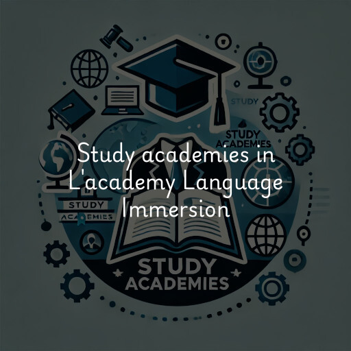 Study academies L'academy Language Immersion