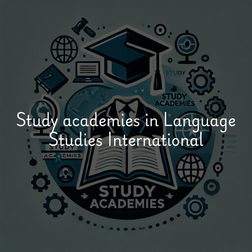 Study academies Language Studies International