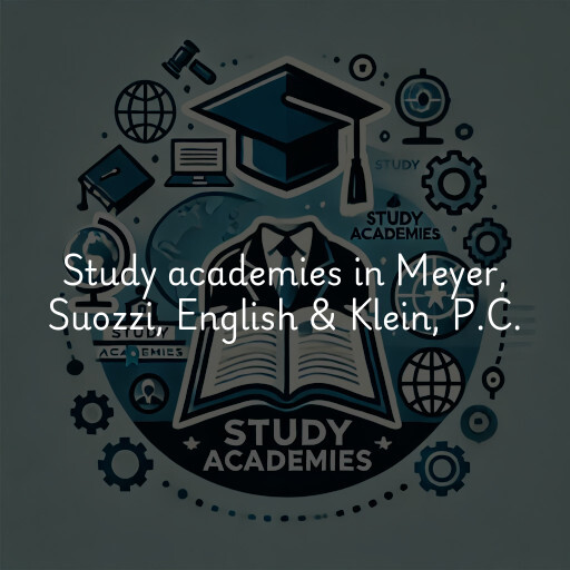 Study academies Meyer, Suozzi, English & Klein, P.C.