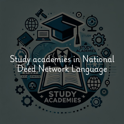 Study academies National Deed Network Language