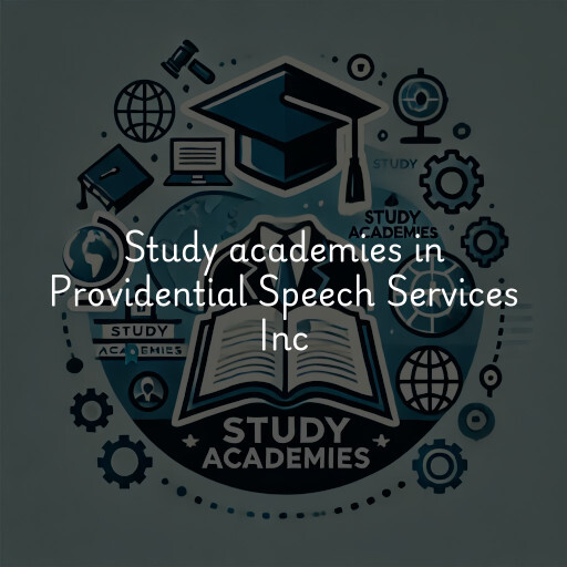 Study academies Providential Speech Services Inc
