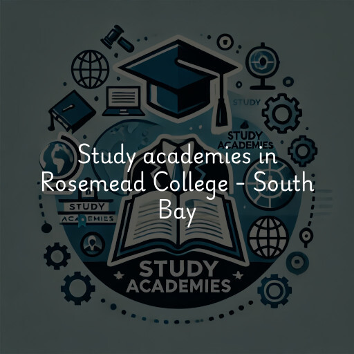 Study academies Rosemead College - South Bay