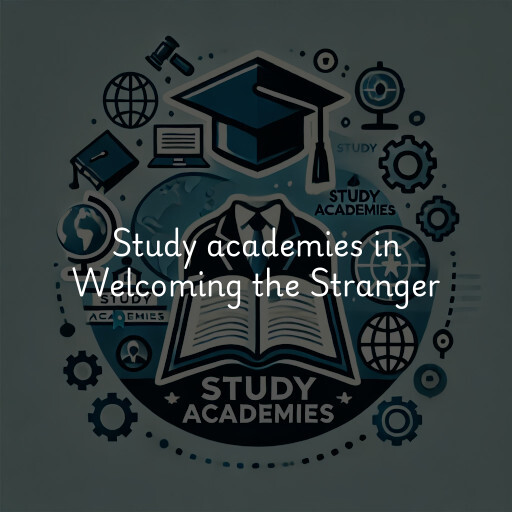 Study academies Welcoming the Stranger