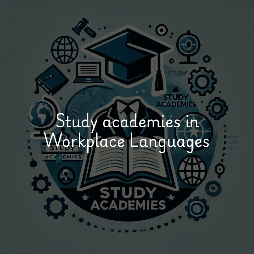 Study academies Workplace Languages