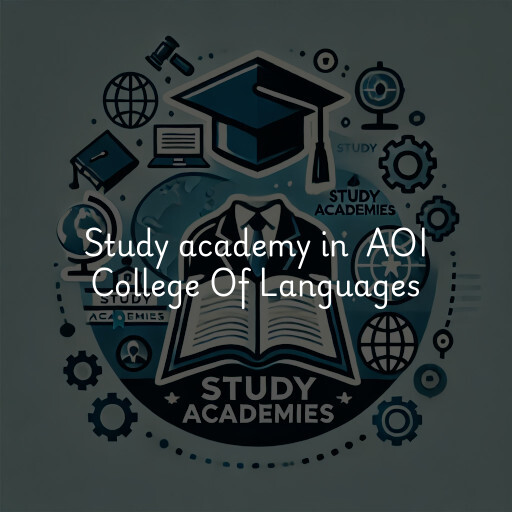 Study Academy at  AOI College Of Languages