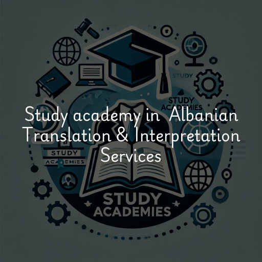 Study Academy at  Albanian Translation & Interpretation Services