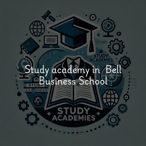 Study Academy at  Bell Business School