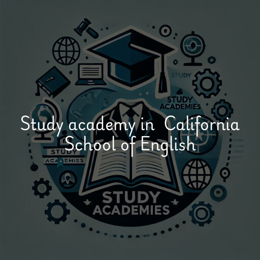 Study Academy at  California School of English