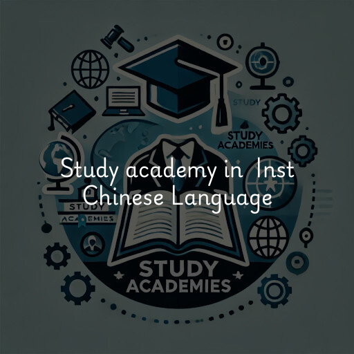 Study Academy at  Inst Chinese Language