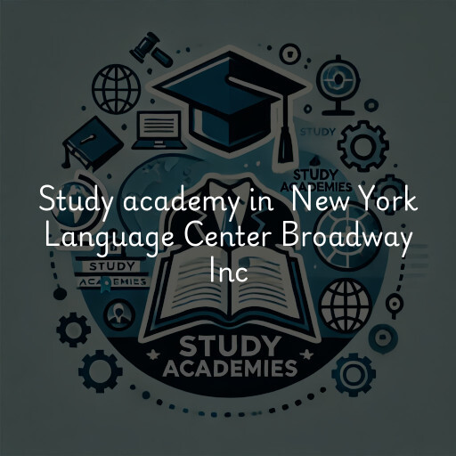 Study Academy at  New York Language Center Broadway Inc